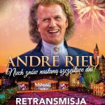 Plakat promujący retransmisję koncertu Andre Rieu