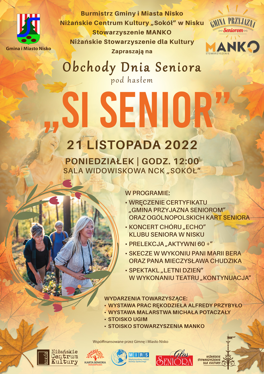 Plakat Dzień Seniora 2022