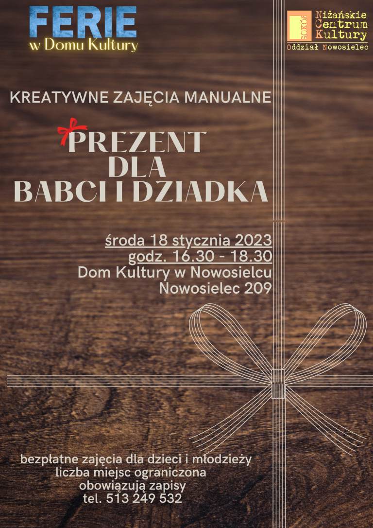 Prezent dla Babci i Dziadka