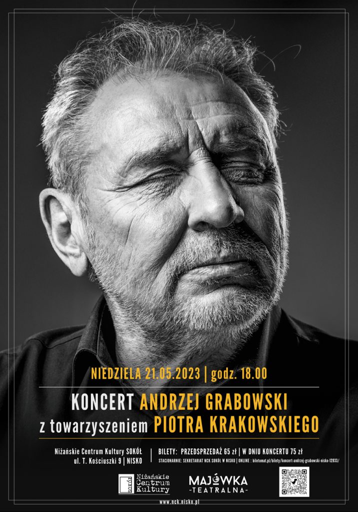 Plakat Koncertu Andrzej Grabowski