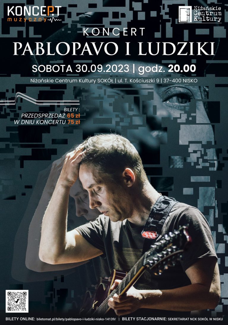 Plakat Koncertu Pablopavo i Ludziki