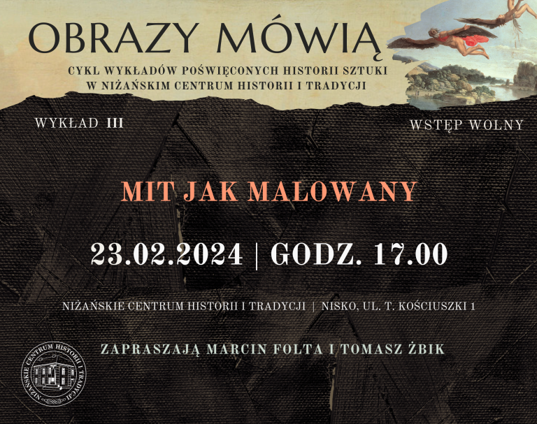 „Mit jak malowany” – trzeci wykład z cyklu „Obrazy mówią”.