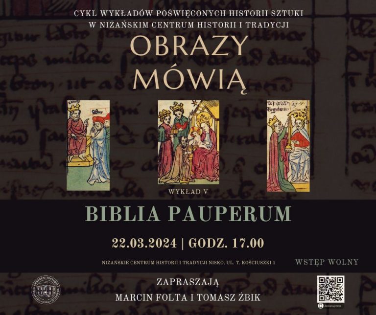 „Biblia pauperum” – piąty wykład cyklu „Obrazy mówią”