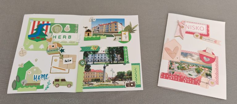 Pocztówka z Niska – scrapbooking dla najmłodszych.