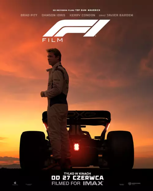 Plakat do filmu pt."F1"