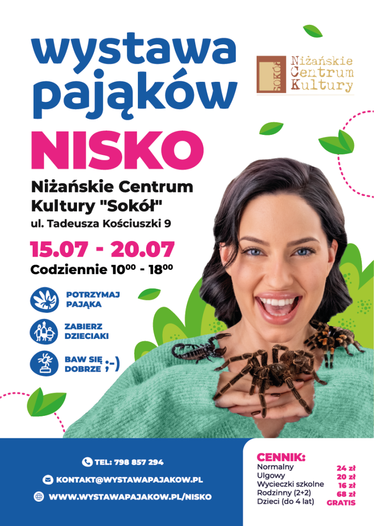 WYSTAWA PAJĄKÓW