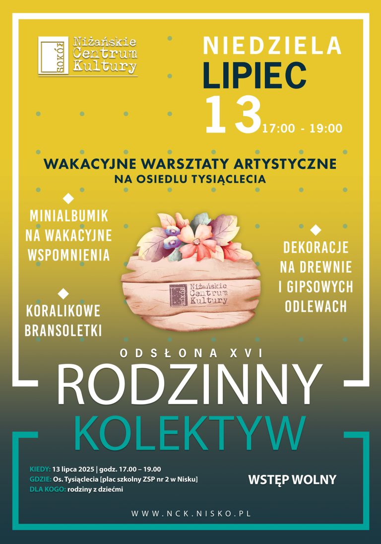 WAKACYJNY RODZINNY KOLEKTYW NA OSIEDLU TYSIĄCLECIA