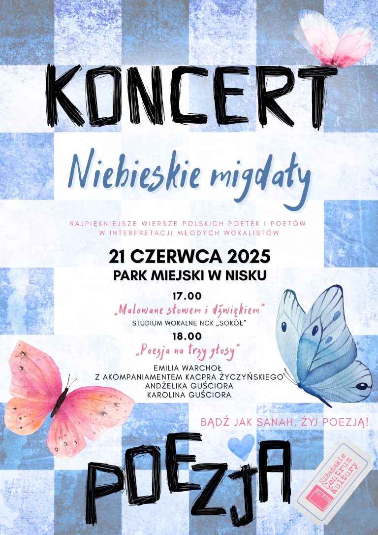 KONCERT NIEBIESKIE MIGDAŁY