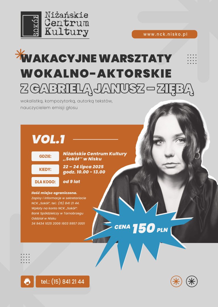 WARSZTATY WOKALNO-AKTORSKIE