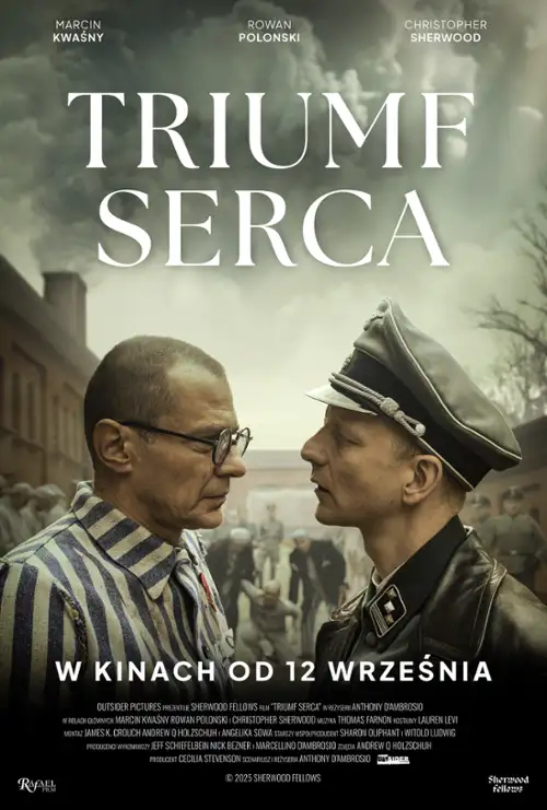 Plakat do filmu pt."Triumf serca"