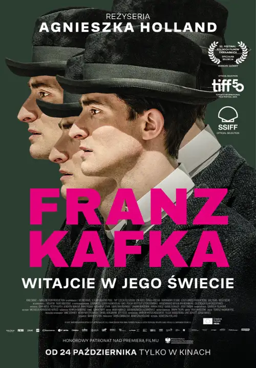Plakat do filmu pt." Franz Kafka"