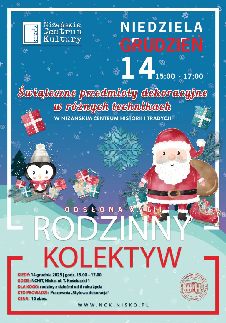 Rodzinny Kolektyw – Świąteczne Warsztaty w NCHiT