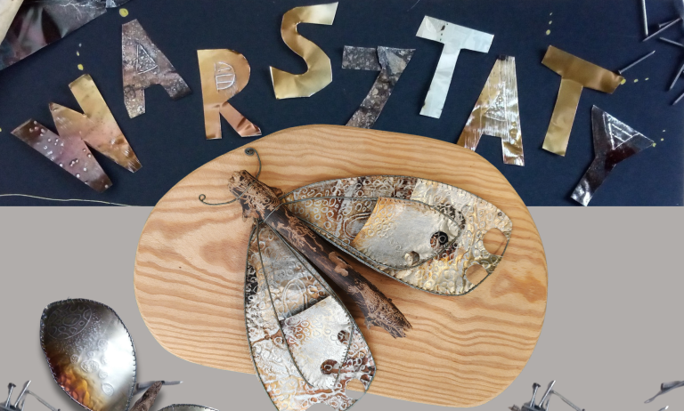 „Coś z niczego” – warsztaty tworzenia owadów z metalu w NCHiT