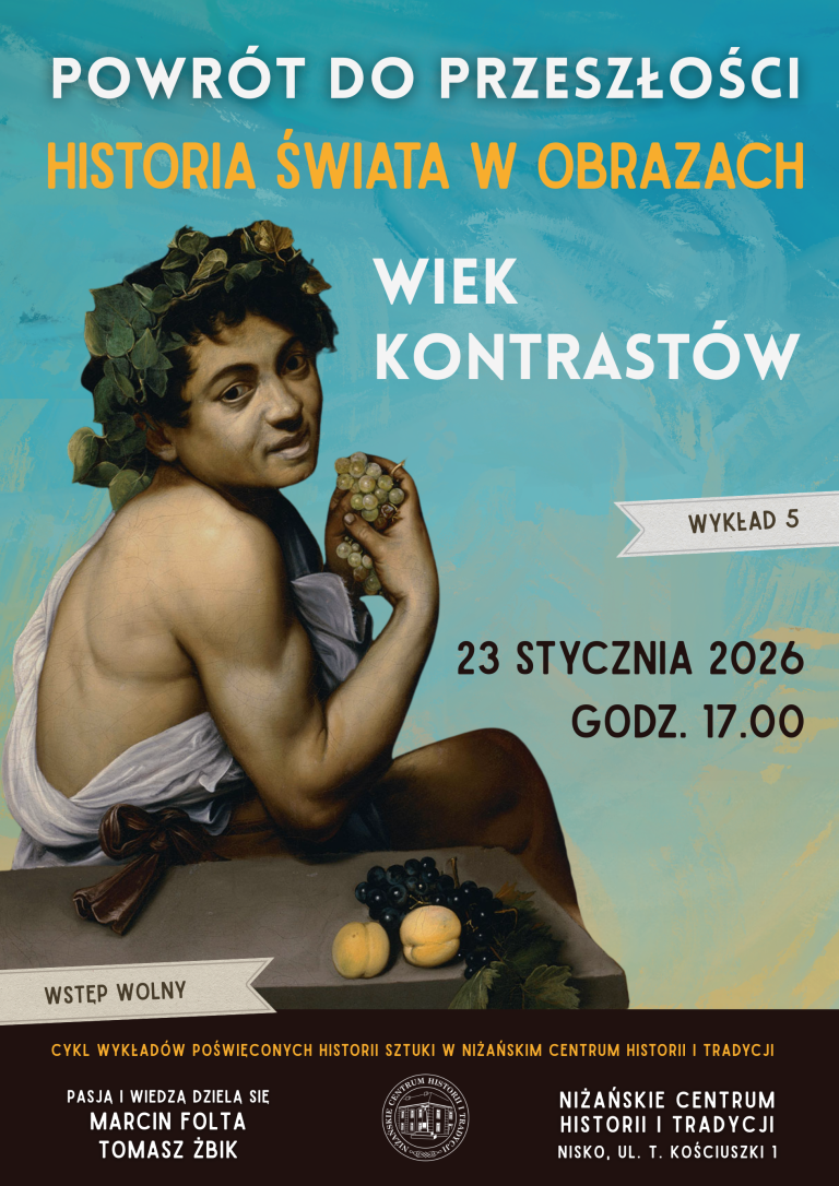 „Wiek kontrastów” – zaproszenie na 5. wykład cyklu „Powrót do przeszłości”.