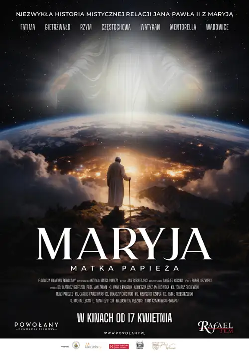 Plakat do filmu pt."Maryja. Matka Papieża"