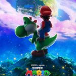 Plakat do filmu pt. " Super Mario Galaxy"