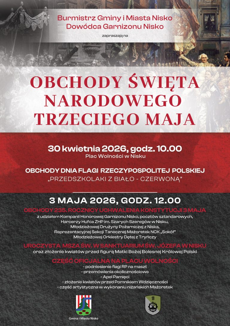 OBCHODY ŚWIĘTA NARODOWEGO TRZECIEGO MAJA